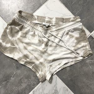 Tie dye shorts